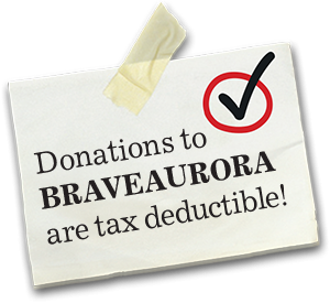 Spenden an BRAVEAURORA sind steuerlich absetzbar!