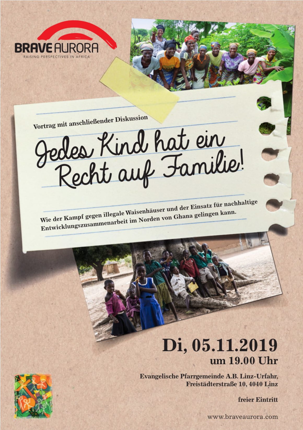 Jedes Kind hat ein Recht auf Familie – Vortrag am 05.11.2019