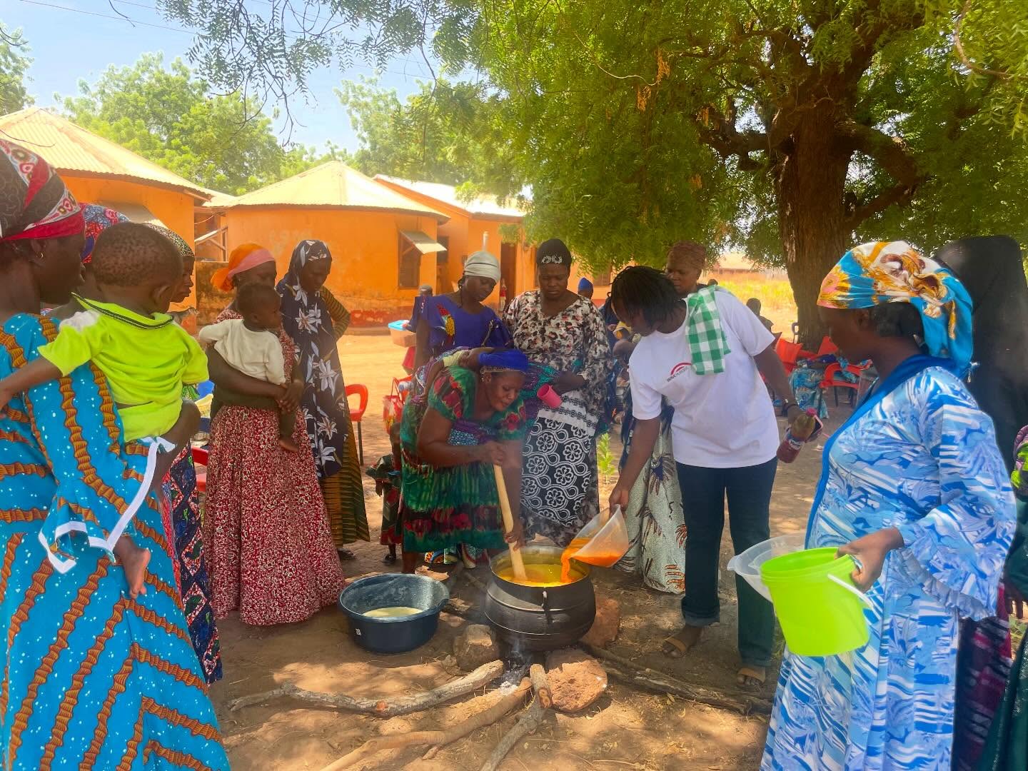 Nutritious meal preparation for children.