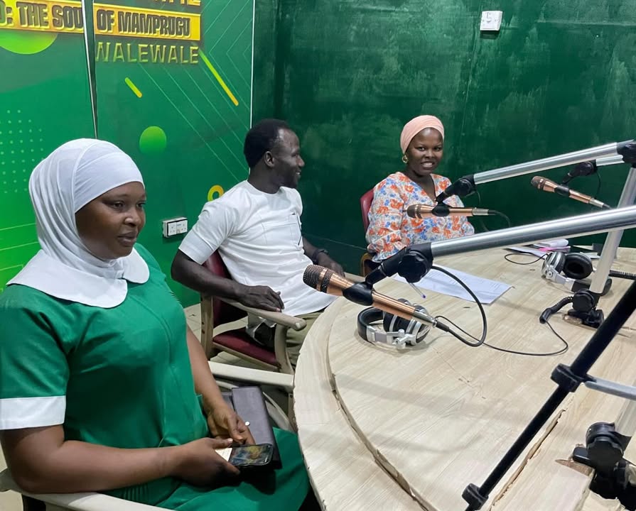 Radio program on family planning and its role in child Nutrition.