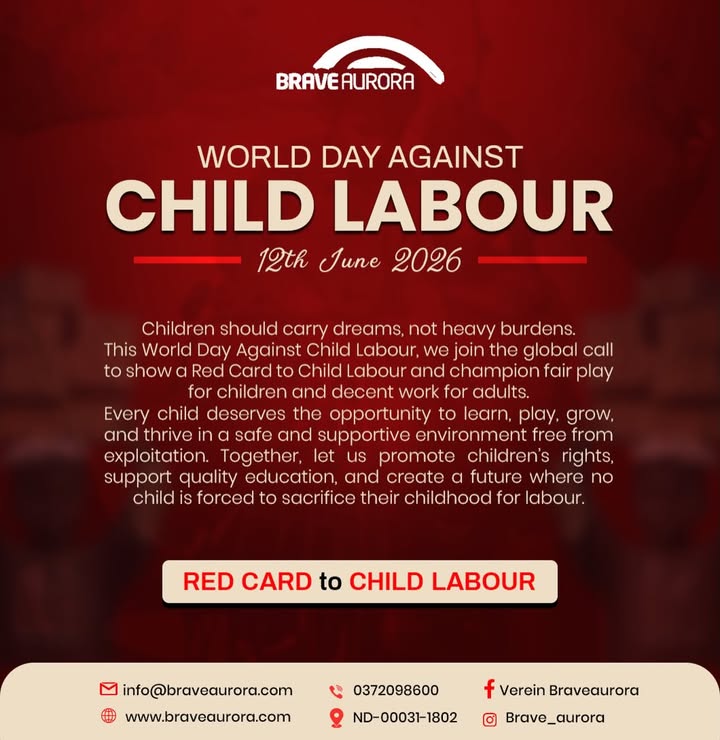 🚫 World Day Against Child Labour 2026.