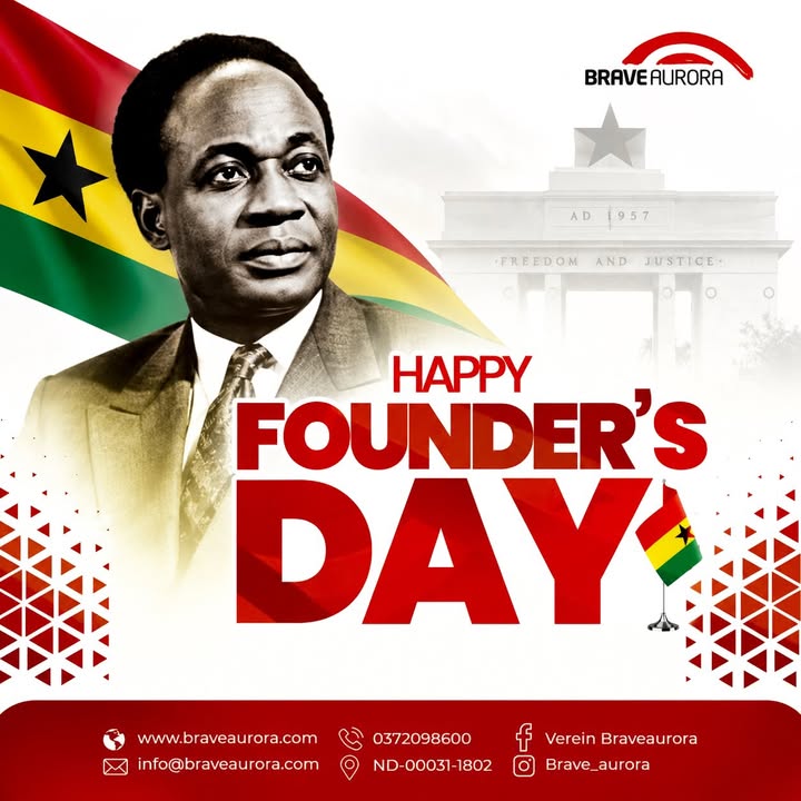 🇬🇭 Happy Founder’s Day!